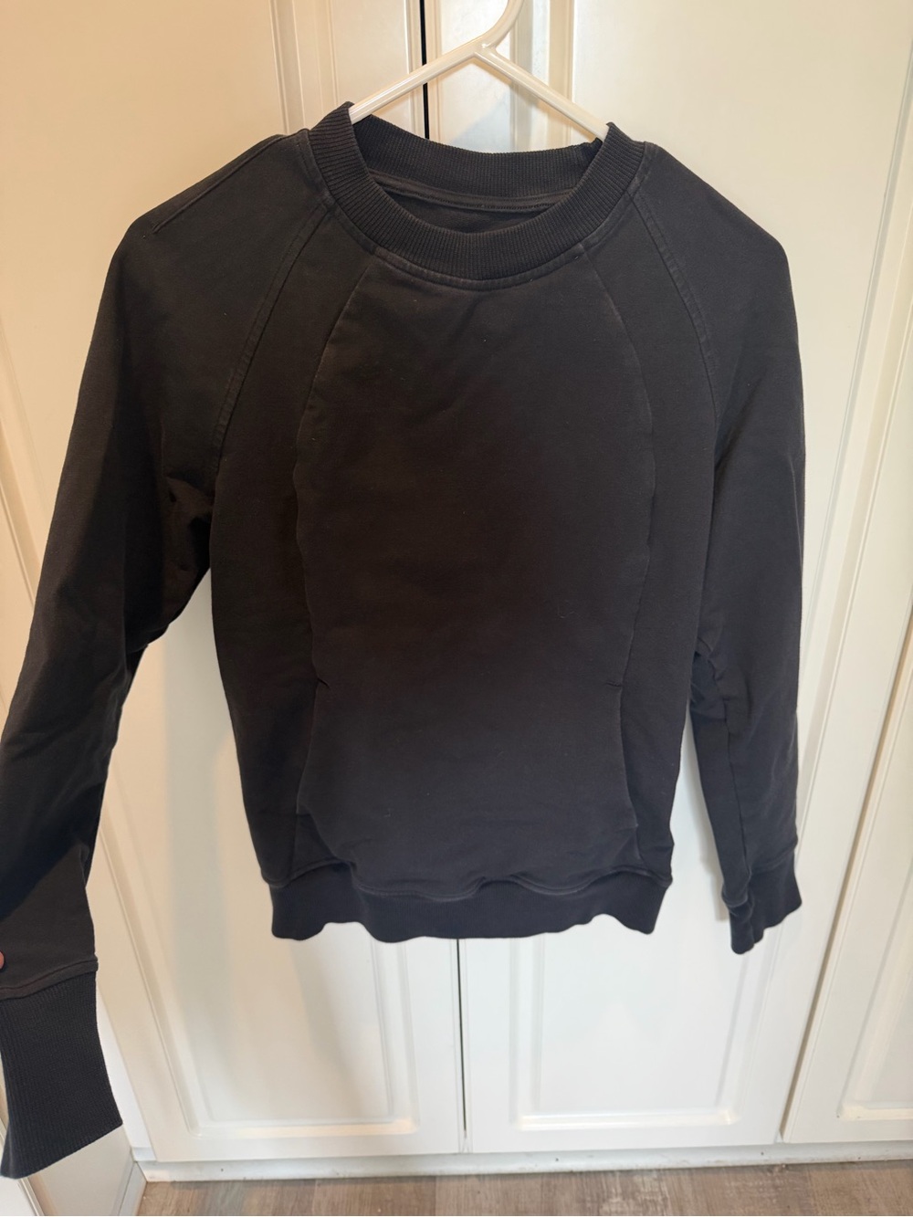 lululemon athletica Black Crewneck Sweatshirt